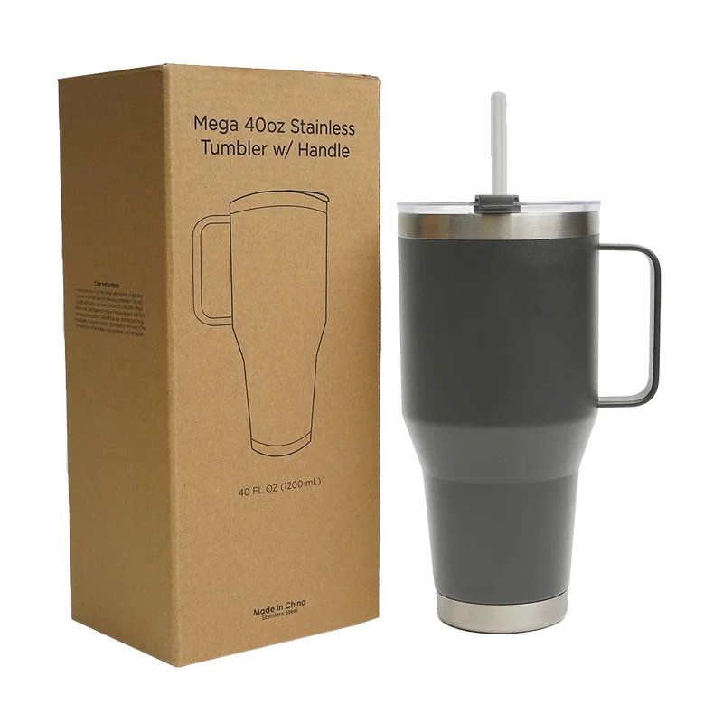 40 oz Mega Tumbler with Handle — view 11