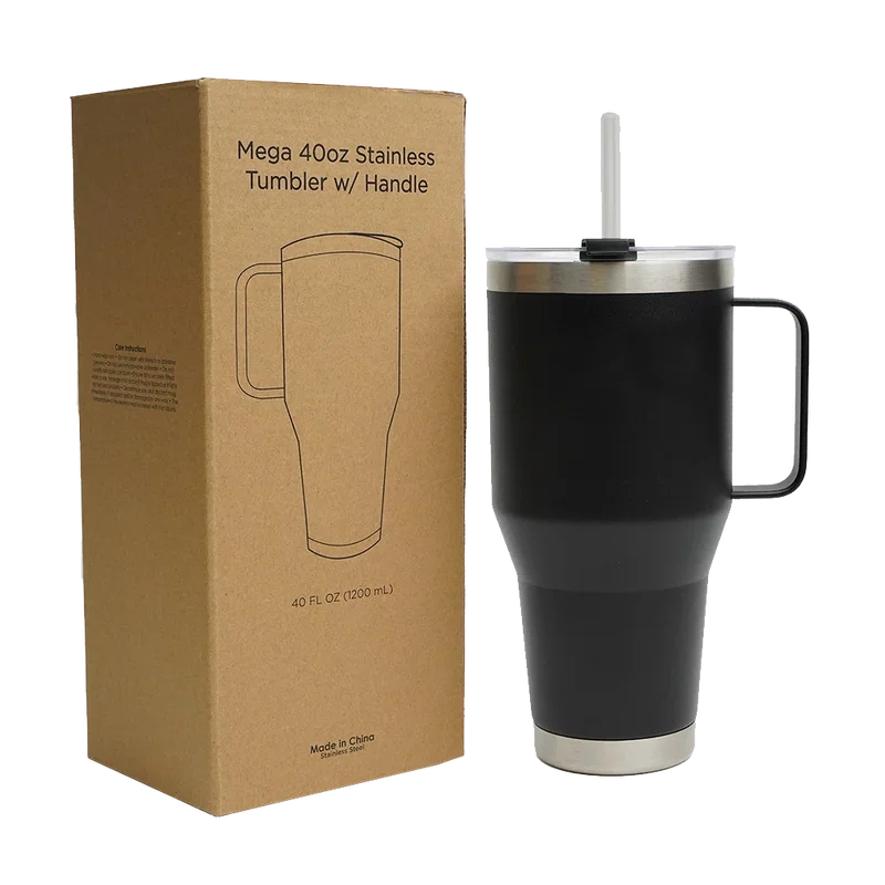 40 oz Mega Tumbler with Handle — view 12