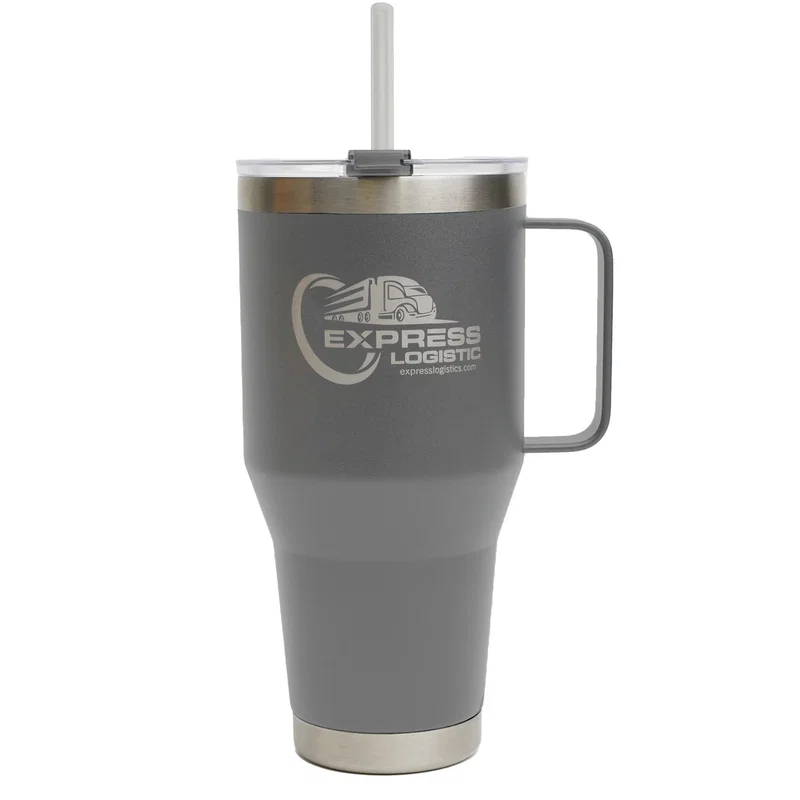 40 oz Mega Tumbler with Handle — view 8
