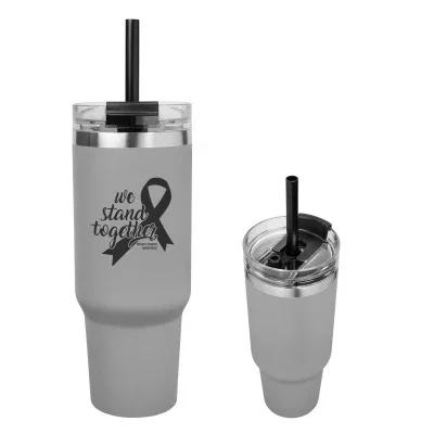 - 40 Oz. Naomi Intrepid Recycled Stainless Steel Tumbler — view 4