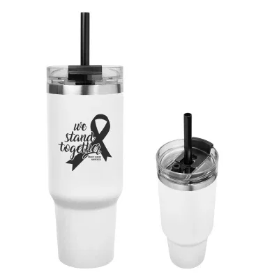 - 40 Oz. Naomi Intrepid Recycled Stainless Steel Tumbler — view 6