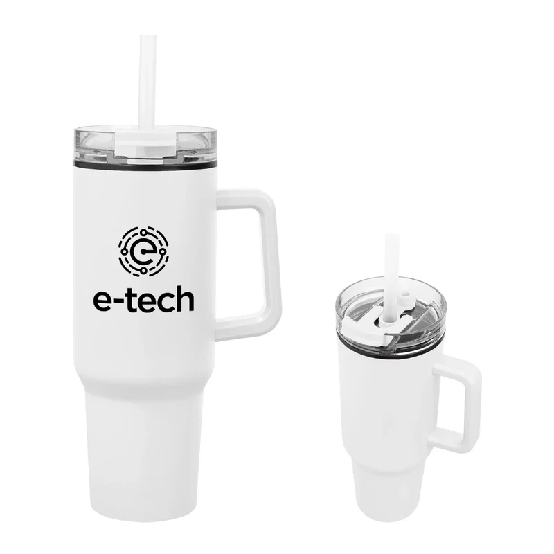 - 40 Oz. Quest Recycled Stainless Steel Tumbler — view 12