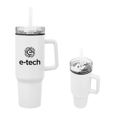 - 40 Oz. Quest Recycled Stainless Steel Tumbler — view 9
