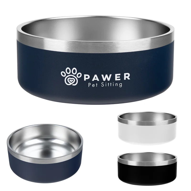 40 Oz. Stainless Steel Pet Bowl — view 6