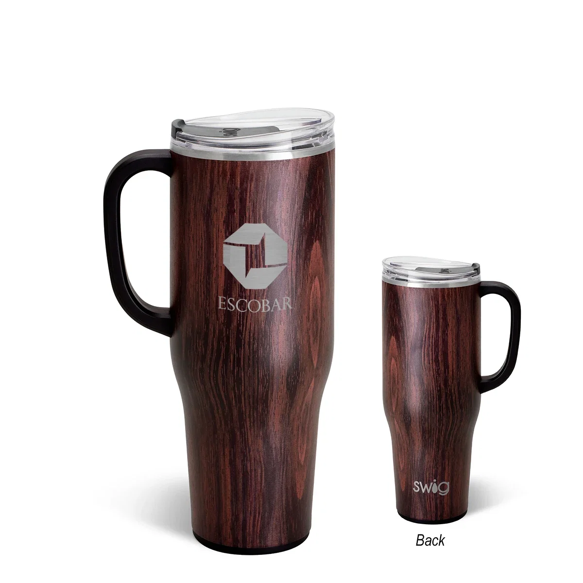 Barrel finish shown up close on the body
