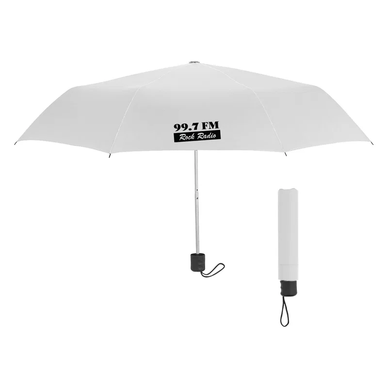Arc Telescopic Umbrella with 100% RPET Canopy - 42" — view 3