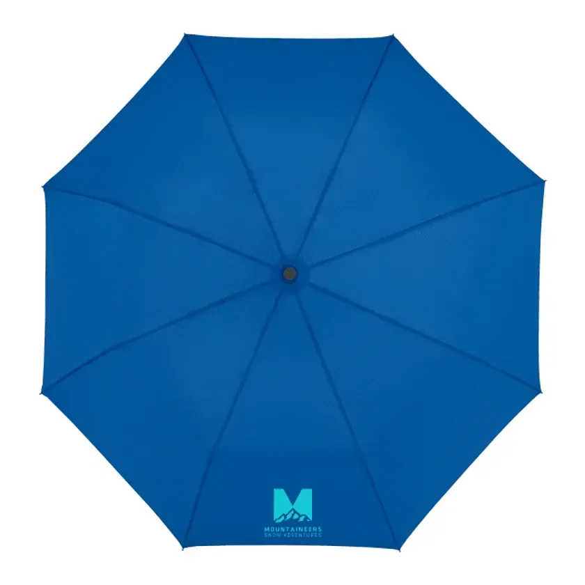 42" Recycled Folding Auto Open Umbrella