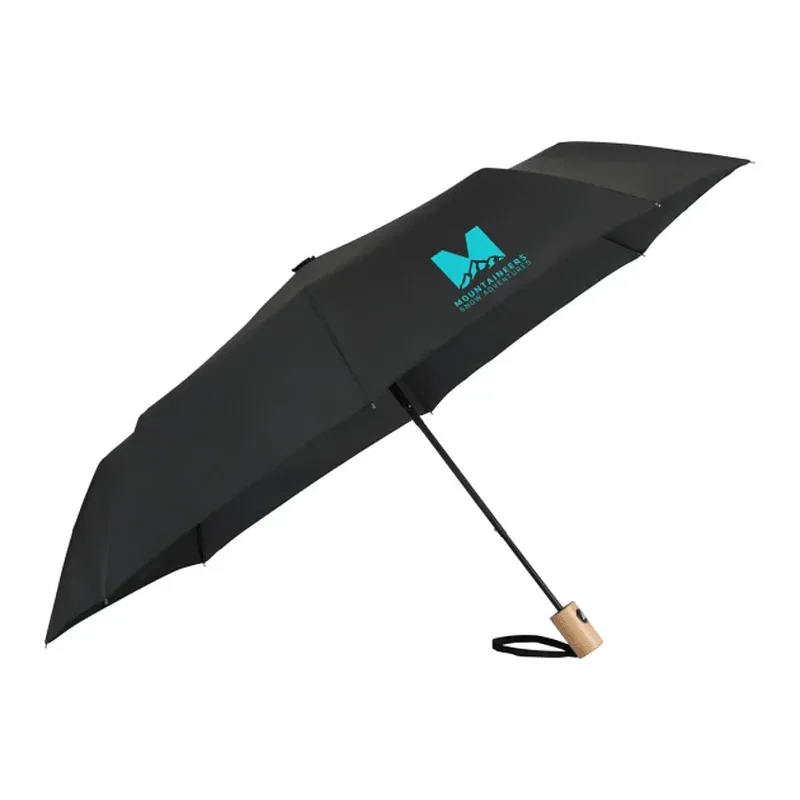 42" Recycled Folding Auto Open Umbrella — view 5