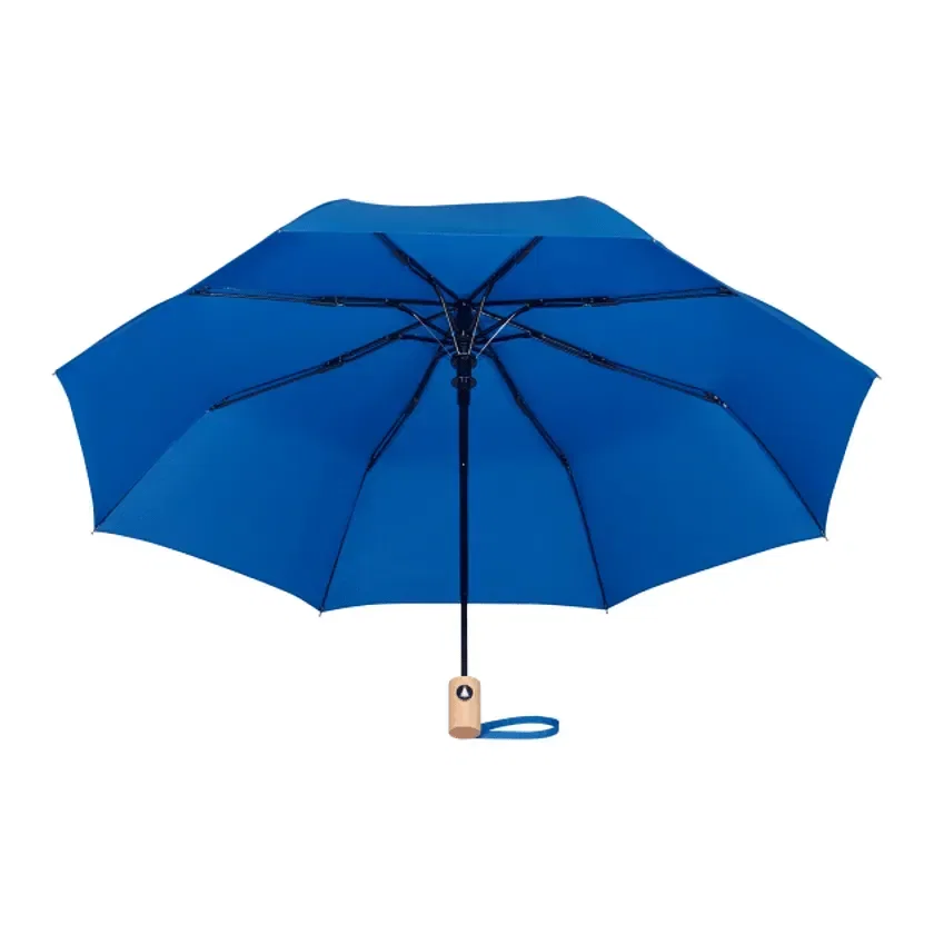 42" Recycled Folding Auto Open Umbrella — view 2