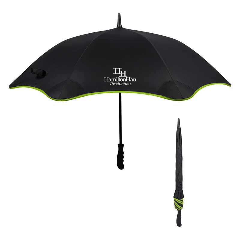 - 46" Arc Scalloped Edge Umbrella — view 3