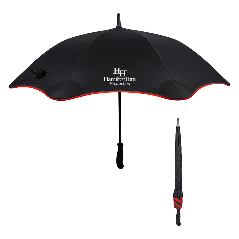 - 46" Arc Scalloped Edge Umbrella — view 4