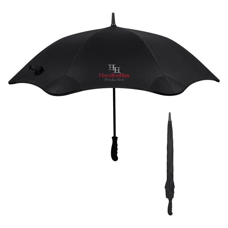 - 46" Arc Scalloped Edge Umbrella — view 6
