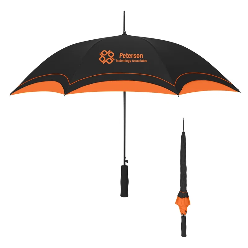 Custom Printed Arc Umbrella - 46"