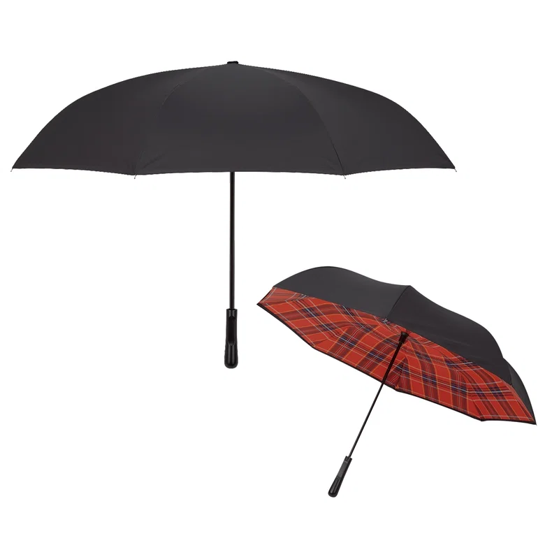 48" Arc Tartan Inversion Umbrella — view 5
