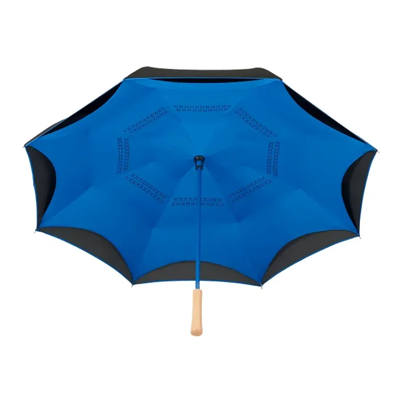 Custom Manual Inversion Umbrella - 48" RPET Canopy — view 18