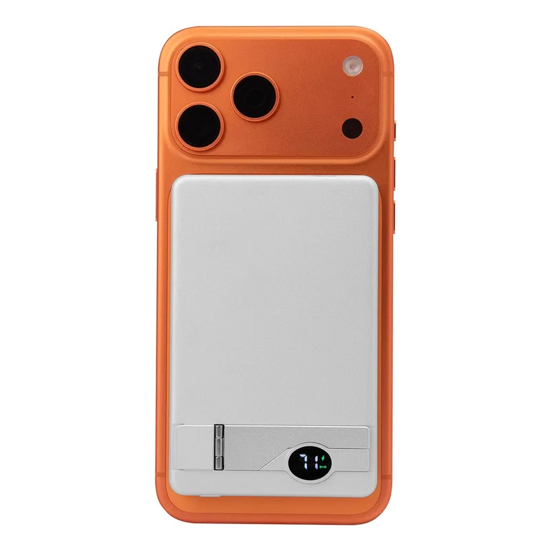 Angled product shot of the rounded corners and matte body
