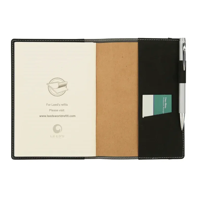 5.25" x 7.5" FSC® Mix Revello Refillable Journal — view 2