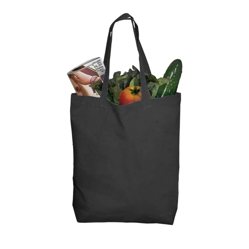 5.5 oz Cotton Tote Bag: Colored — view 2