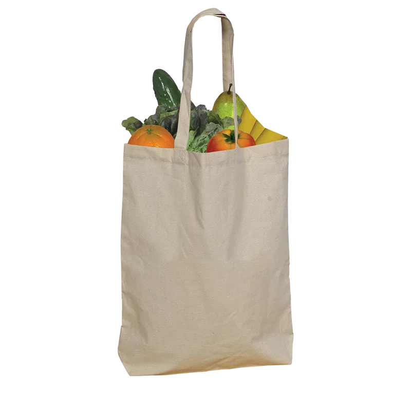 5.5 oz Cotton Tote Bag: Natural — view 2