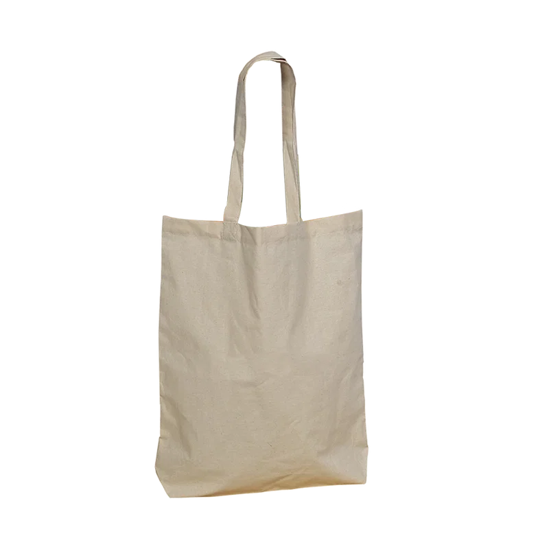 5.5 oz Cotton Tote Bag: Natural — view 3