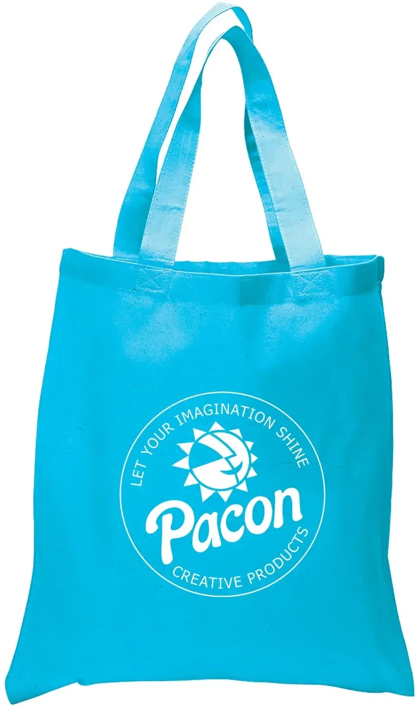 Personalized Cotton Canvas Tote Bag - 5.5 oz. — view 2