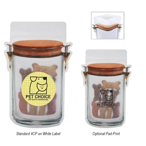 Reusable Storage Bag With Dog Bones - 5.5 Oz.