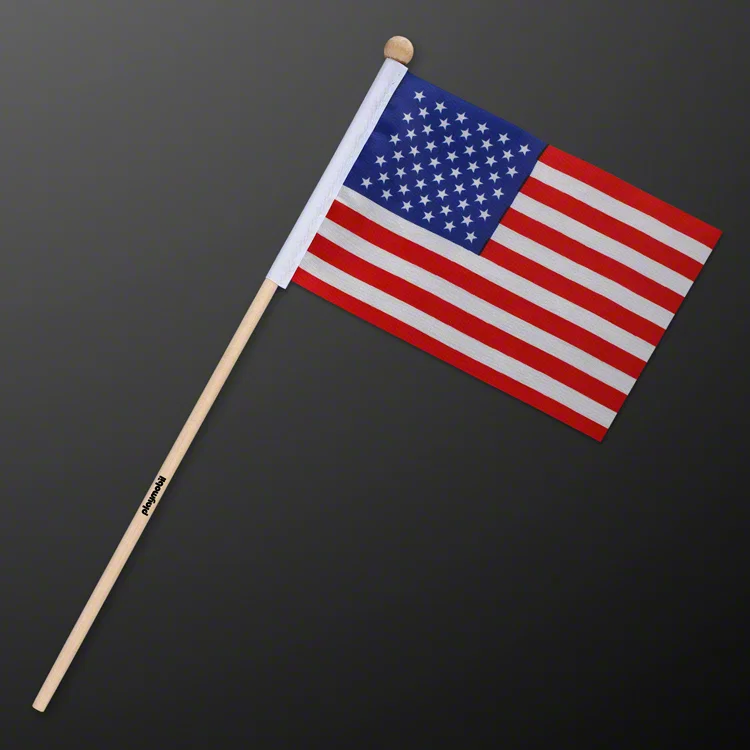 5.5" x 4" Pride or USA Flag on a Stick (NON-Light Up) — view 3