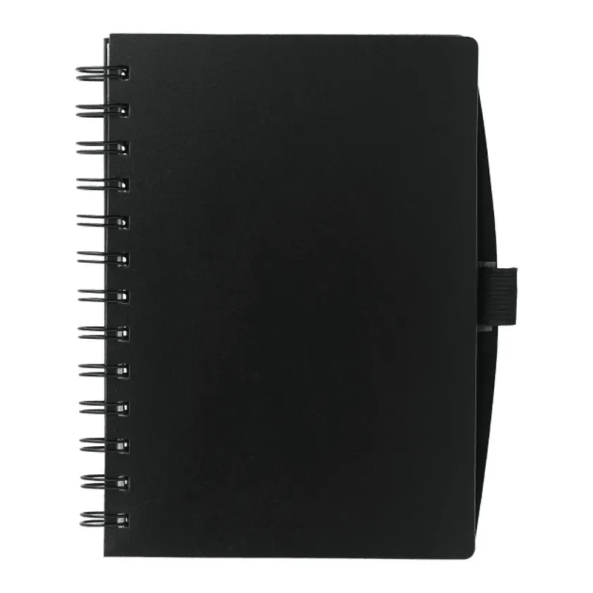 Custom Spiral Notebook with Pen Loop - 5.5" x 7" — view 3