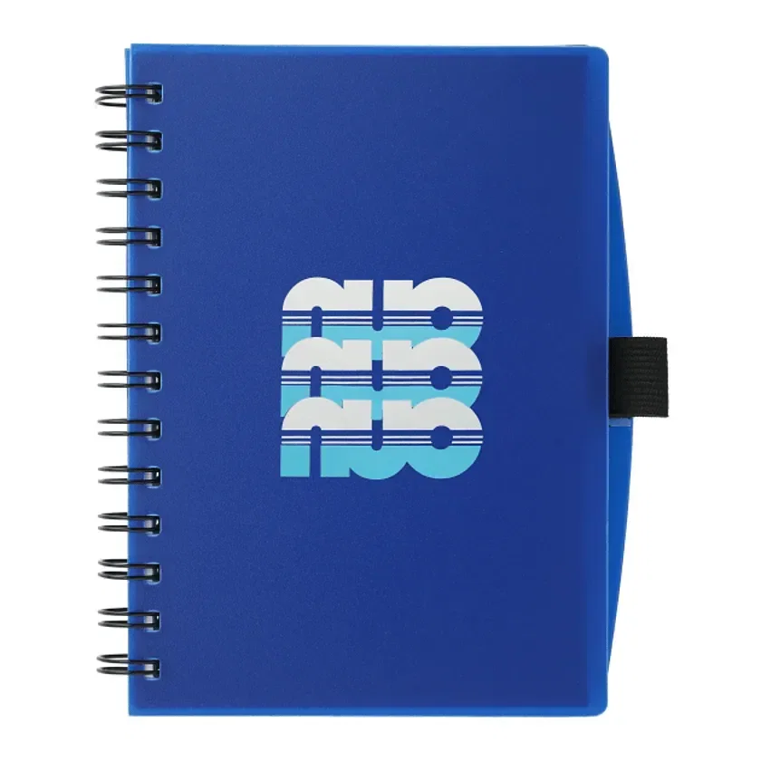 Custom Spiral Notebook with Pen Loop - 5.5" x 7" — view 4