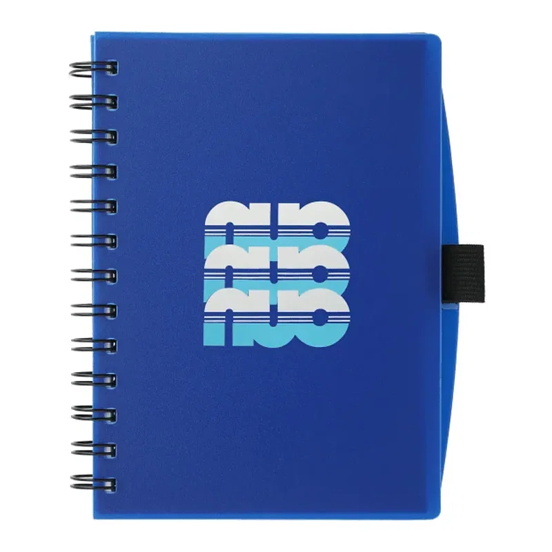 Custom Spiral Notebook with Pen Loop - 5.5" x 7" — view 4