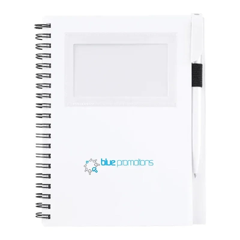 Custom Star Spiral Notebook with Pen - 5.5" x 7" — view 6