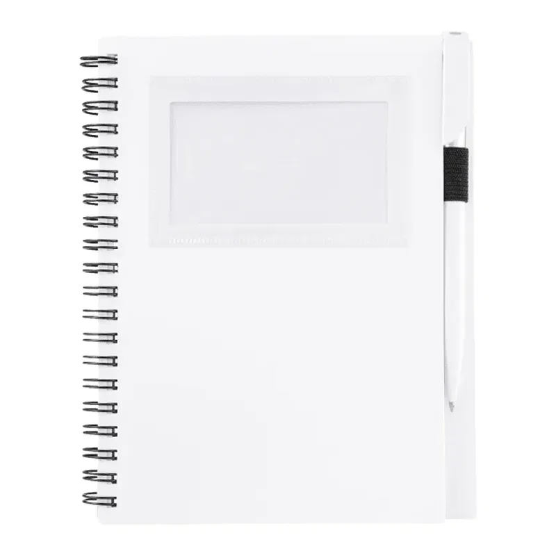 Custom Star Spiral Notebook with Pen - 5.5" x 7" — view 7