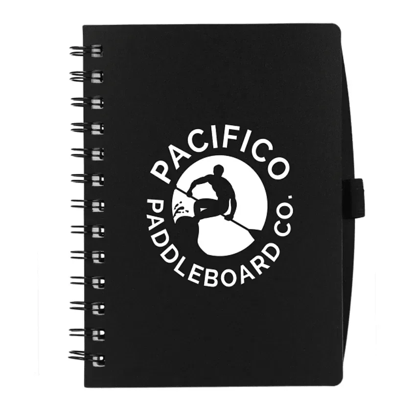 Eco Coordinator Spiral Notebook - 5.5" x 7" FSC® (60 Pages) — view 10