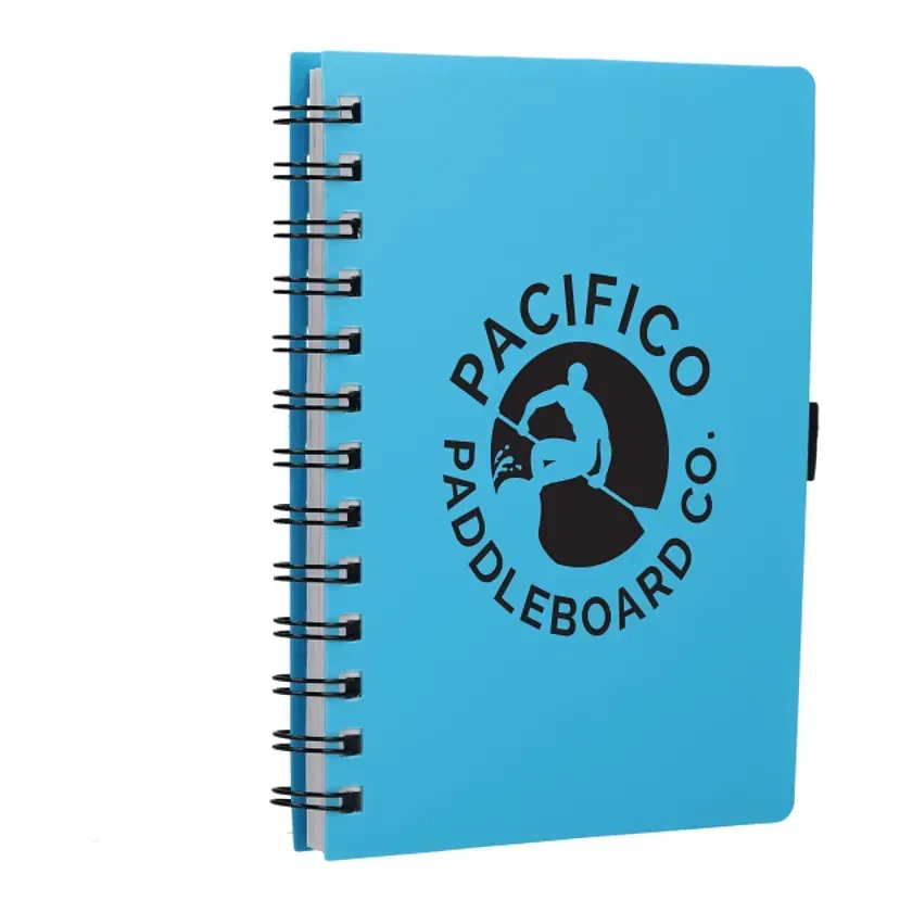 Eco Coordinator Spiral Notebook - 5.5" x 7" FSC® (60 Pages) — view 9