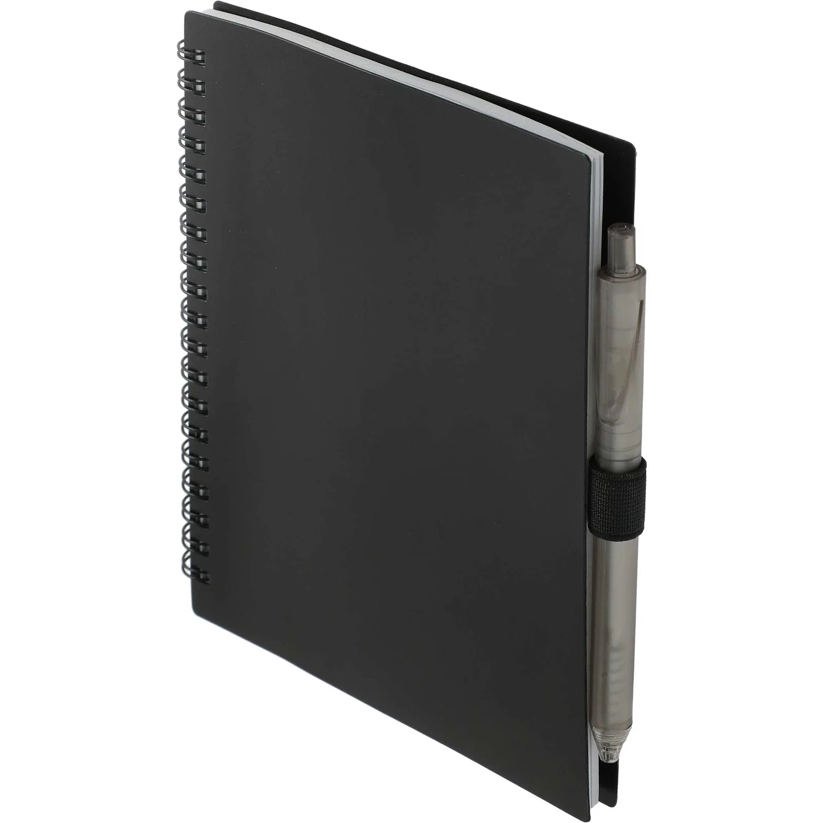 5.5” x 7” FSC® Recycled Spiral Notebook w/ RPET Pen — view 34