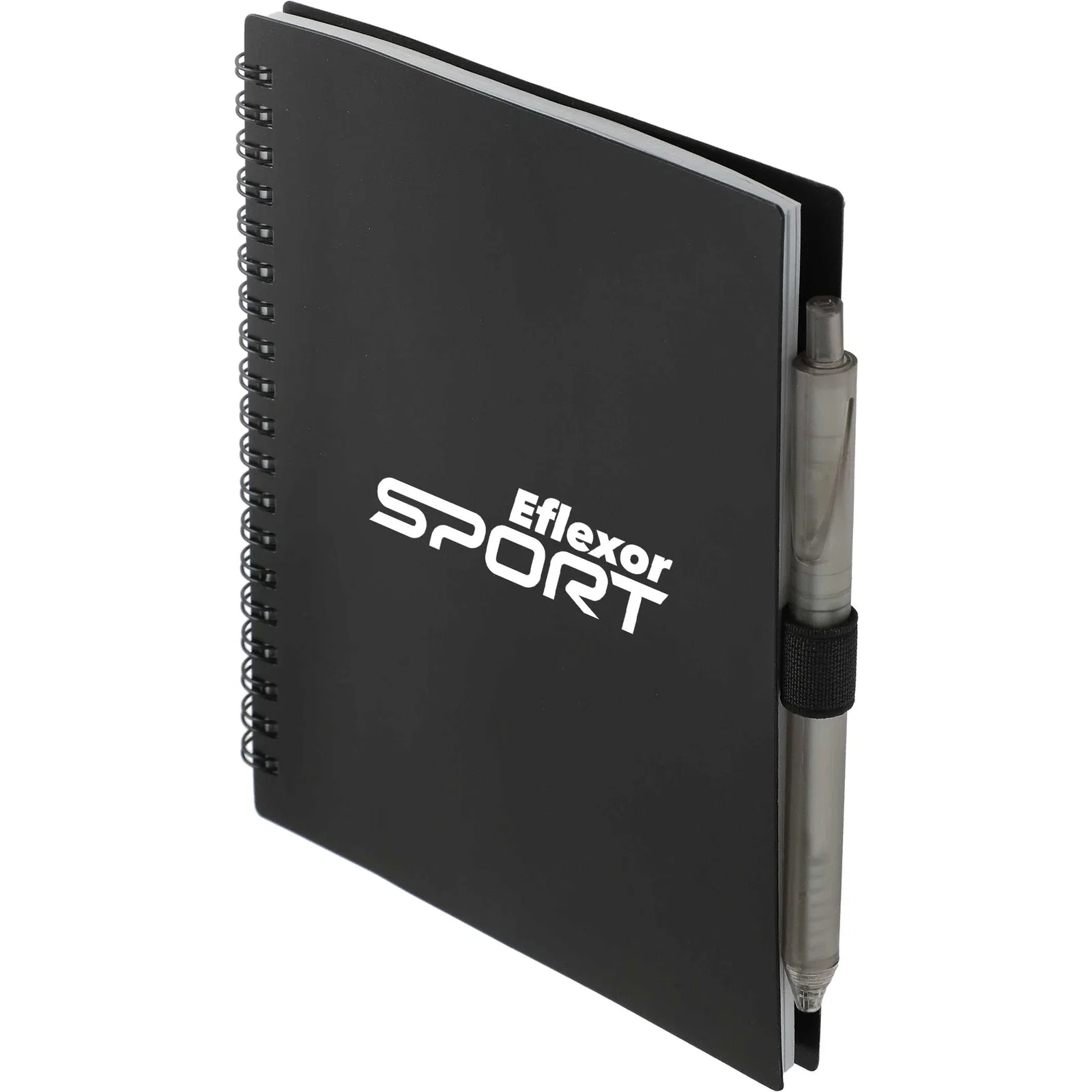 5.5” x 7” FSC® Recycled Spiral Notebook w/ RPET Pen — view 37