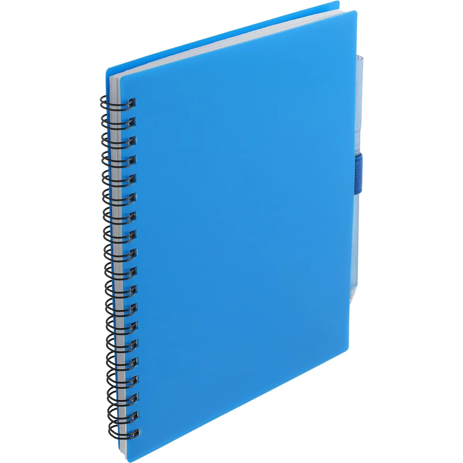 5.5” x 7” FSC® Recycled Spiral Notebook w/ RPET Pen — view 41