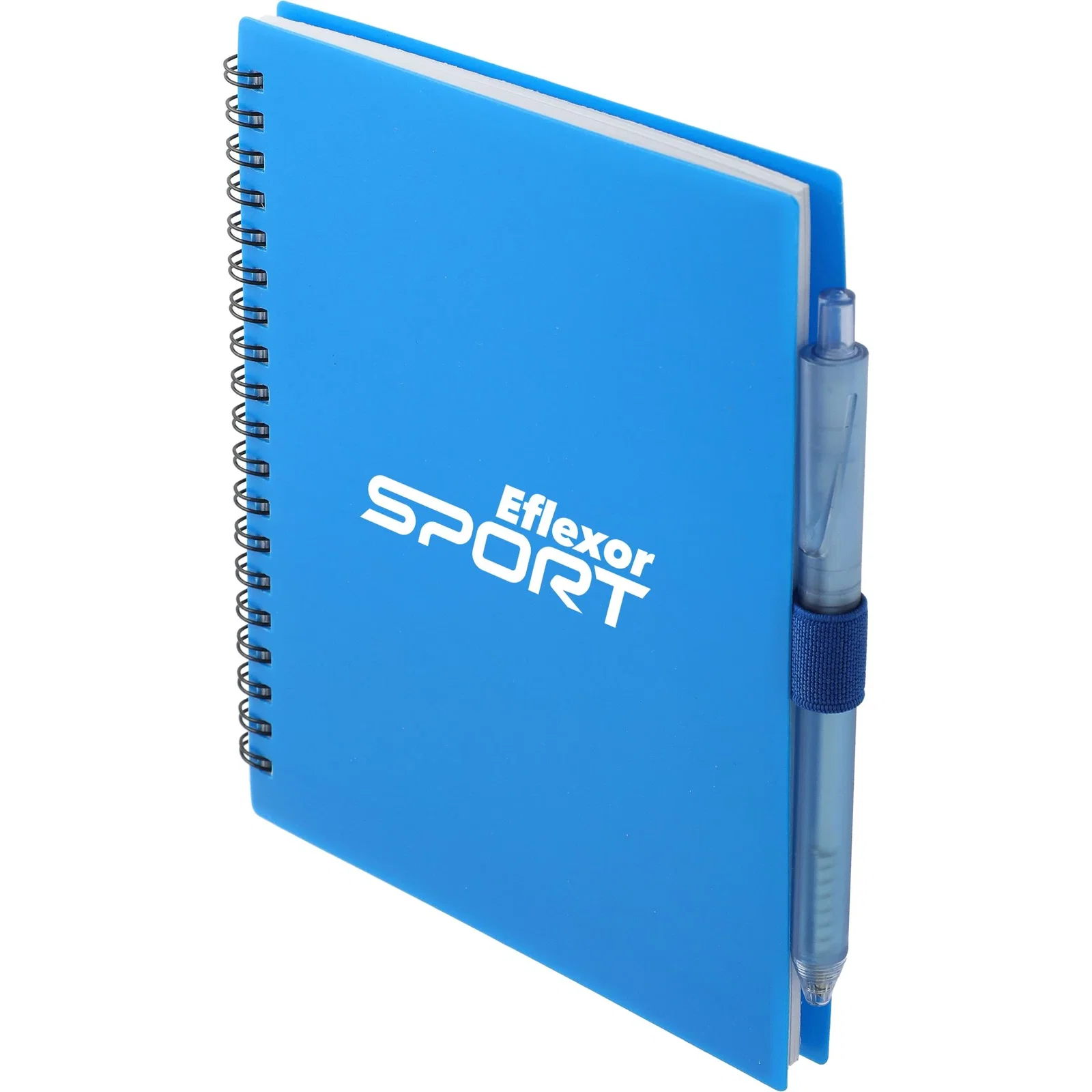 5.5” x 7” FSC® Recycled Spiral Notebook w/ RPET Pen — view 43