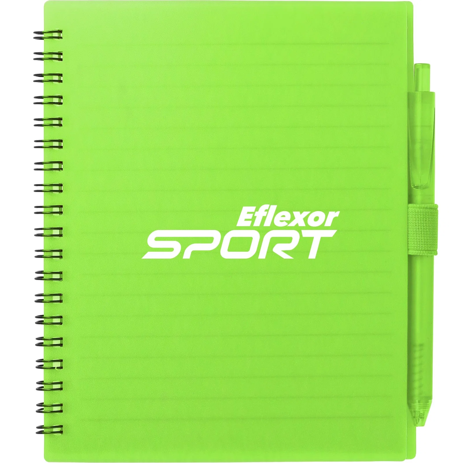 5.5” x 7” FSC® Recycled Spiral Notebook w/ RPET Pen — view 48