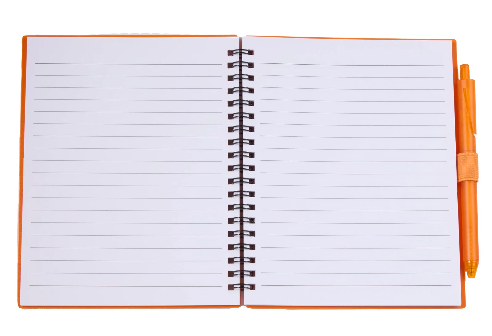 5.5” x 7” FSC® Recycled Spiral Notebook w/ RPET Pen — view 50