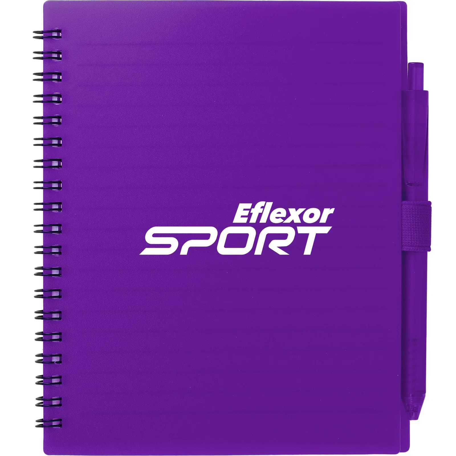 5.5” x 7” FSC® Recycled Spiral Notebook w/ RPET Pen — view 54