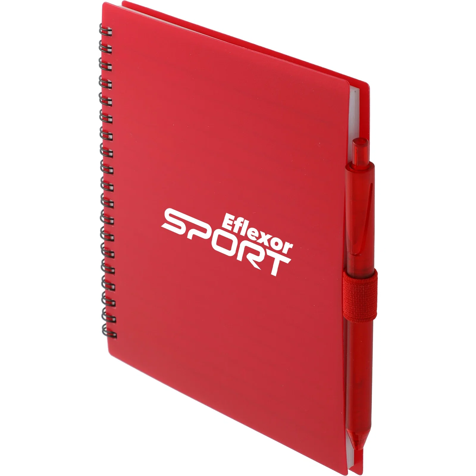 5.5” x 7” FSC® Recycled Spiral Notebook w/ RPET Pen — view 59