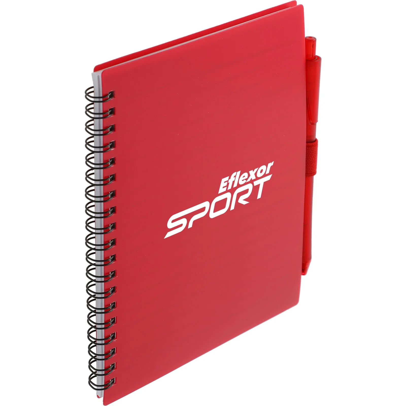 5.5” x 7” FSC® Recycled Spiral Notebook w/ RPET Pen — view 60