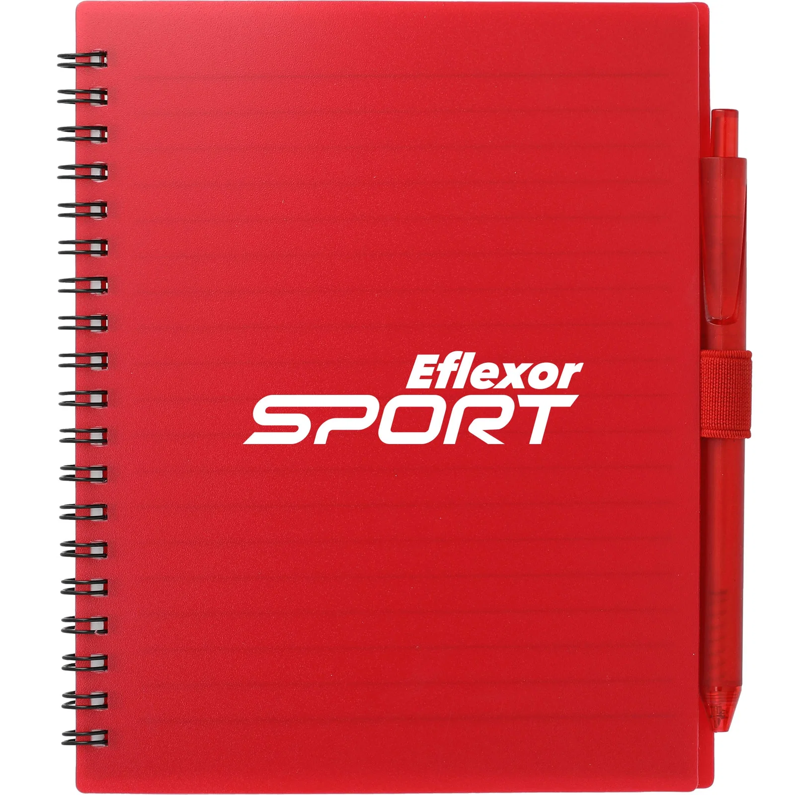 5.5” x 7” FSC® Recycled Spiral Notebook w/ RPET Pen — view 61