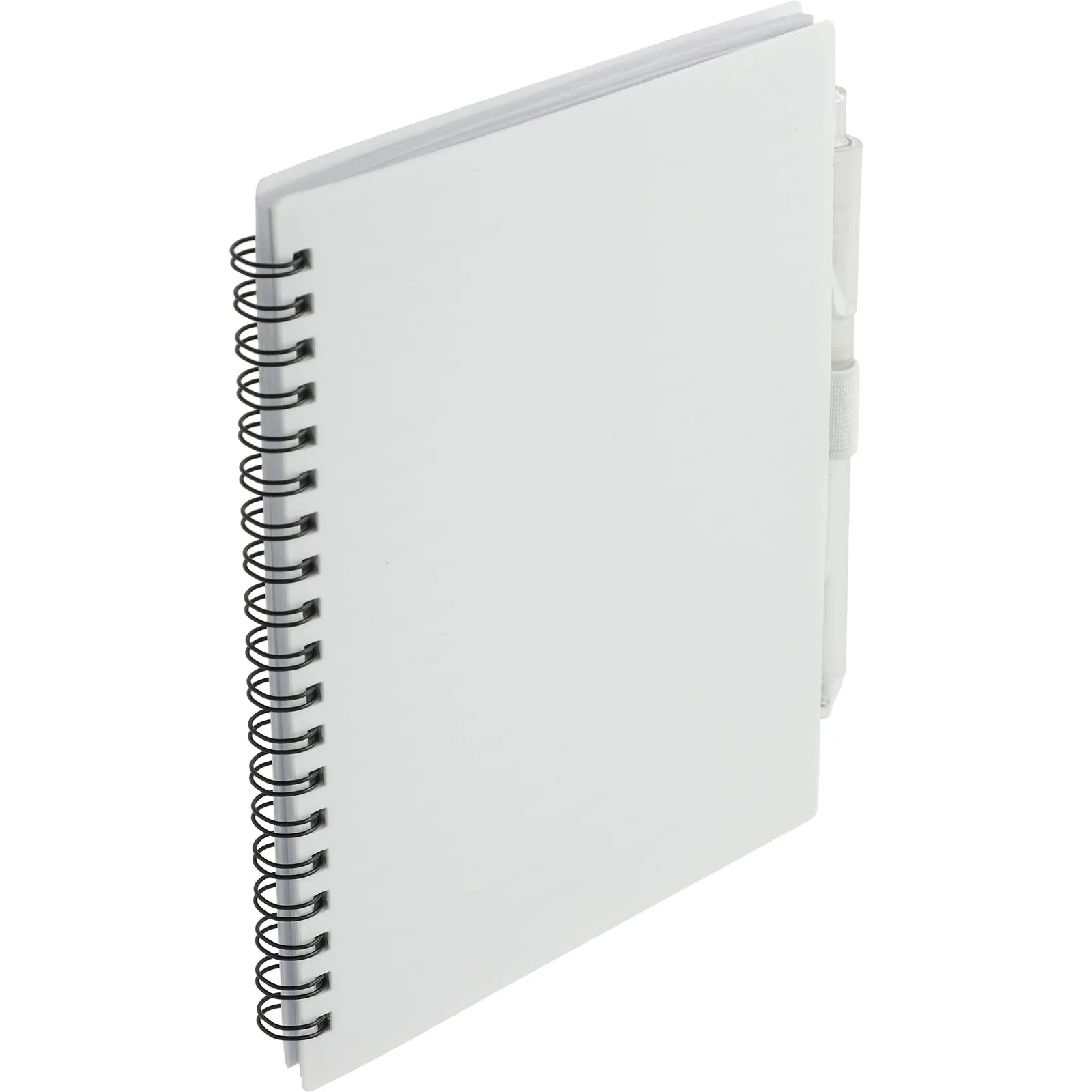5.5” x 7” FSC® Recycled Spiral Notebook w/ RPET Pen — view 64