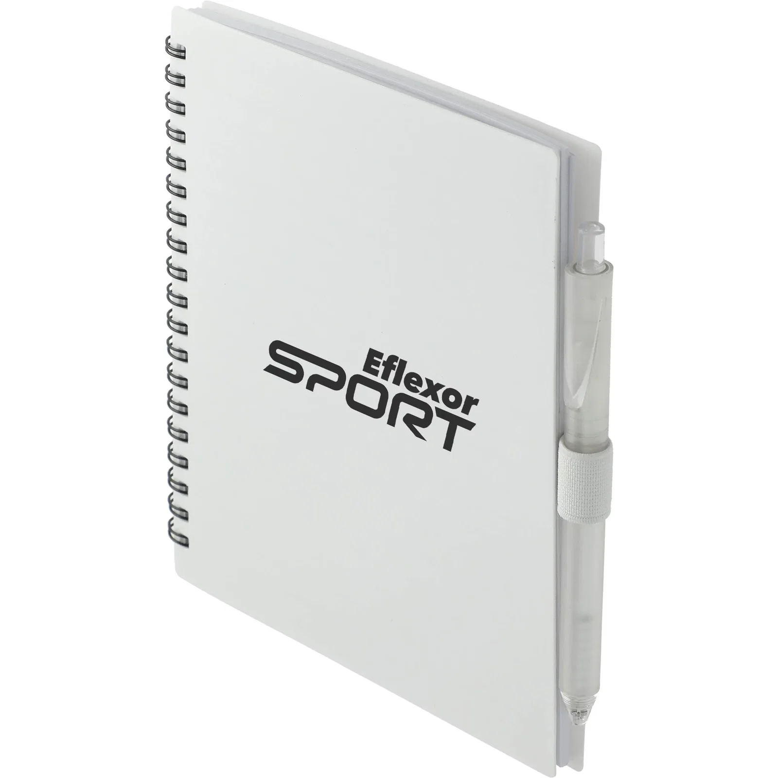 5.5” x 7” FSC® Recycled Spiral Notebook w/ RPET Pen — view 66