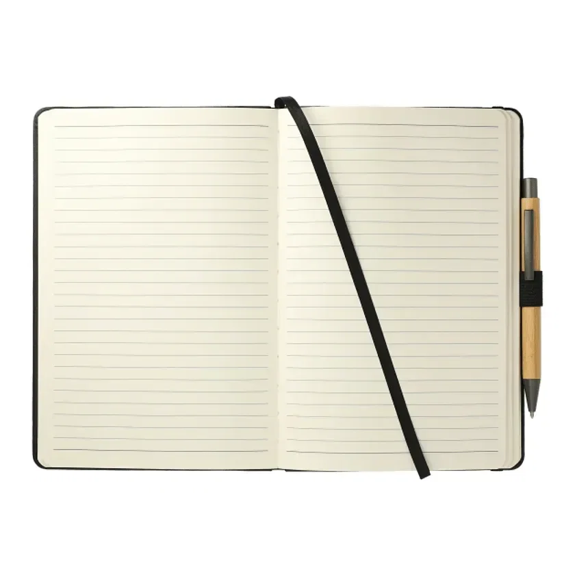 Custom Cactus Leather Bound JournalBook - 5.5" x 8.5" — view 2