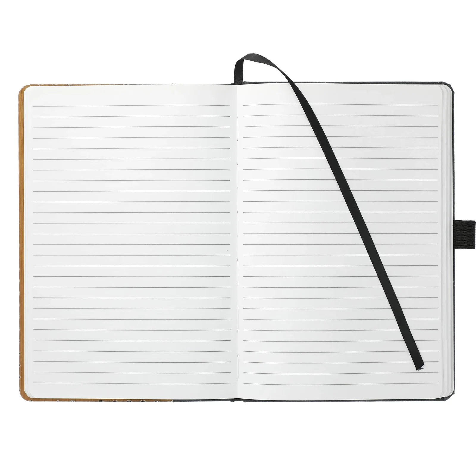 Personalized Bamboo Bound JournalBook - 5.5" x 8.5" — view 11