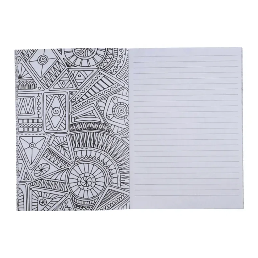 Custom Doodle Coloring Book - 5.5" x 8.5", 40 Pages — view 2
