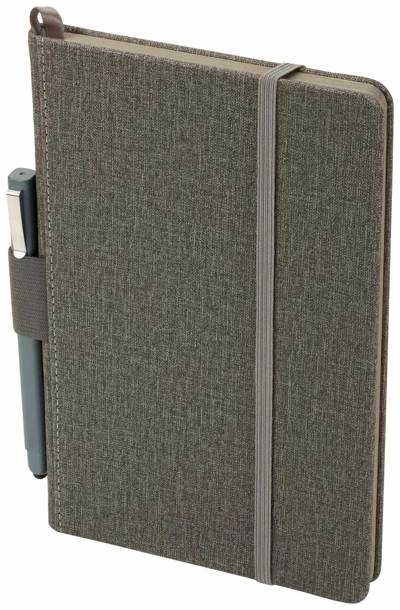 Custom Heathered Hard Bound JournalBook - 5.5" x 8.5" — view 11